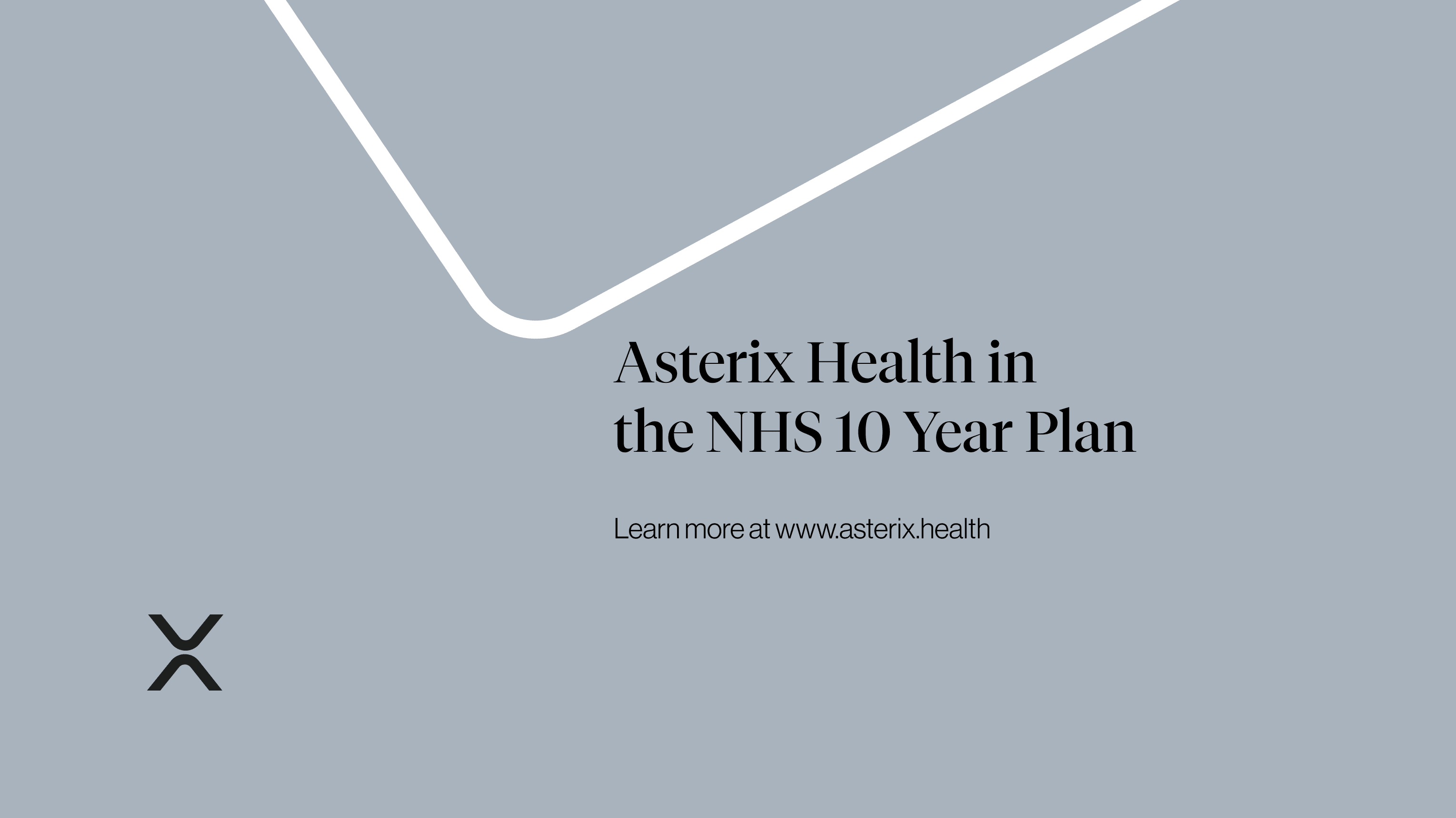 Asterix pioneers the workforce model endorsed by NHS 10 Year Plan